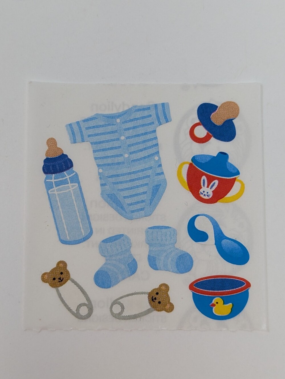 Sandylion Stickers Baby Boy Stickers Vintage